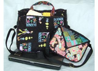 essentially pockets handbag and computer tote